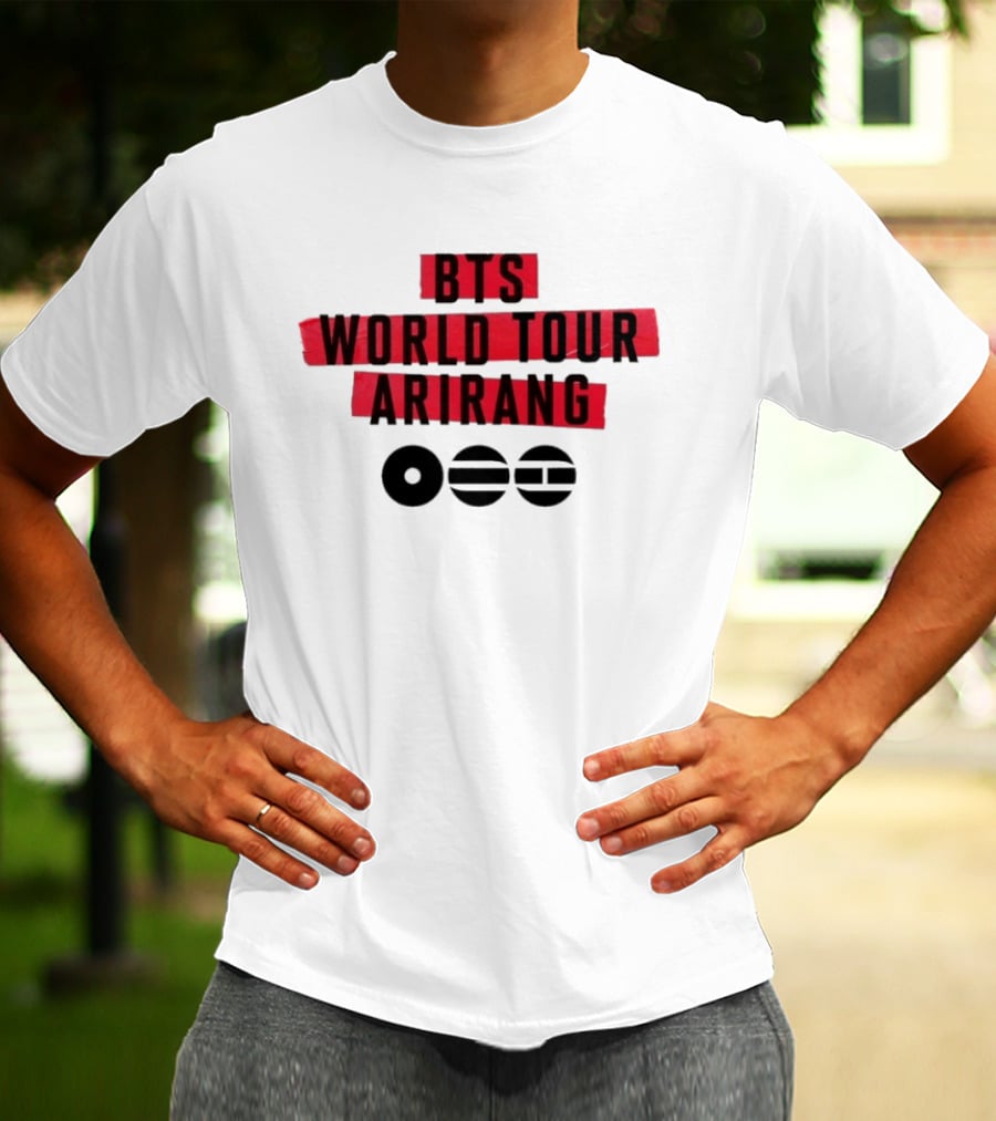 BTS Arirang World Tour 2026 T-Shirt