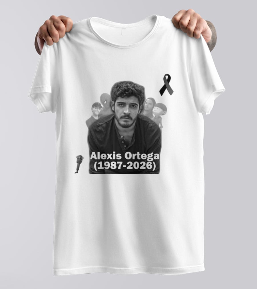 Rip Alexis Ortega Dead Voice Of Spider Man T-Shirt