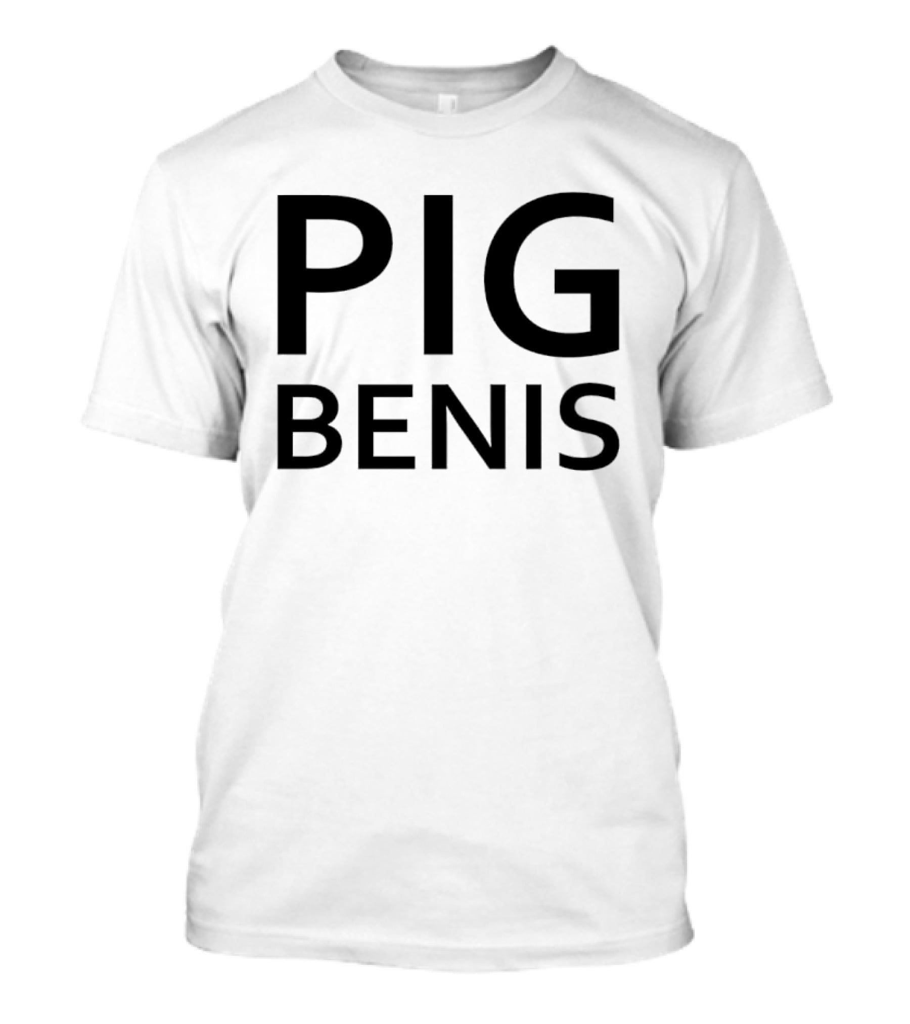 Pig Benis Bold Lettering T-Shirt