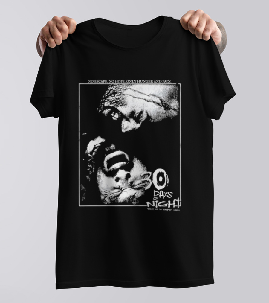 30 Days Of Night No Escape No Hope Only Hunger And Pain Graphic Novel Horror T-Shirt