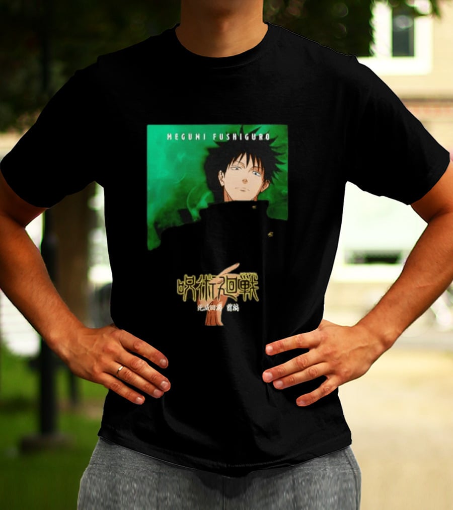Jujutsu Kaisen Megumi Fushiguro The Culling Game Arc Season 3 T-Shirt