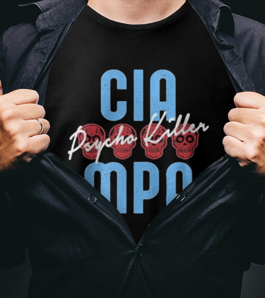 Ciampa Psycho Killer Red Skull T-Shirt