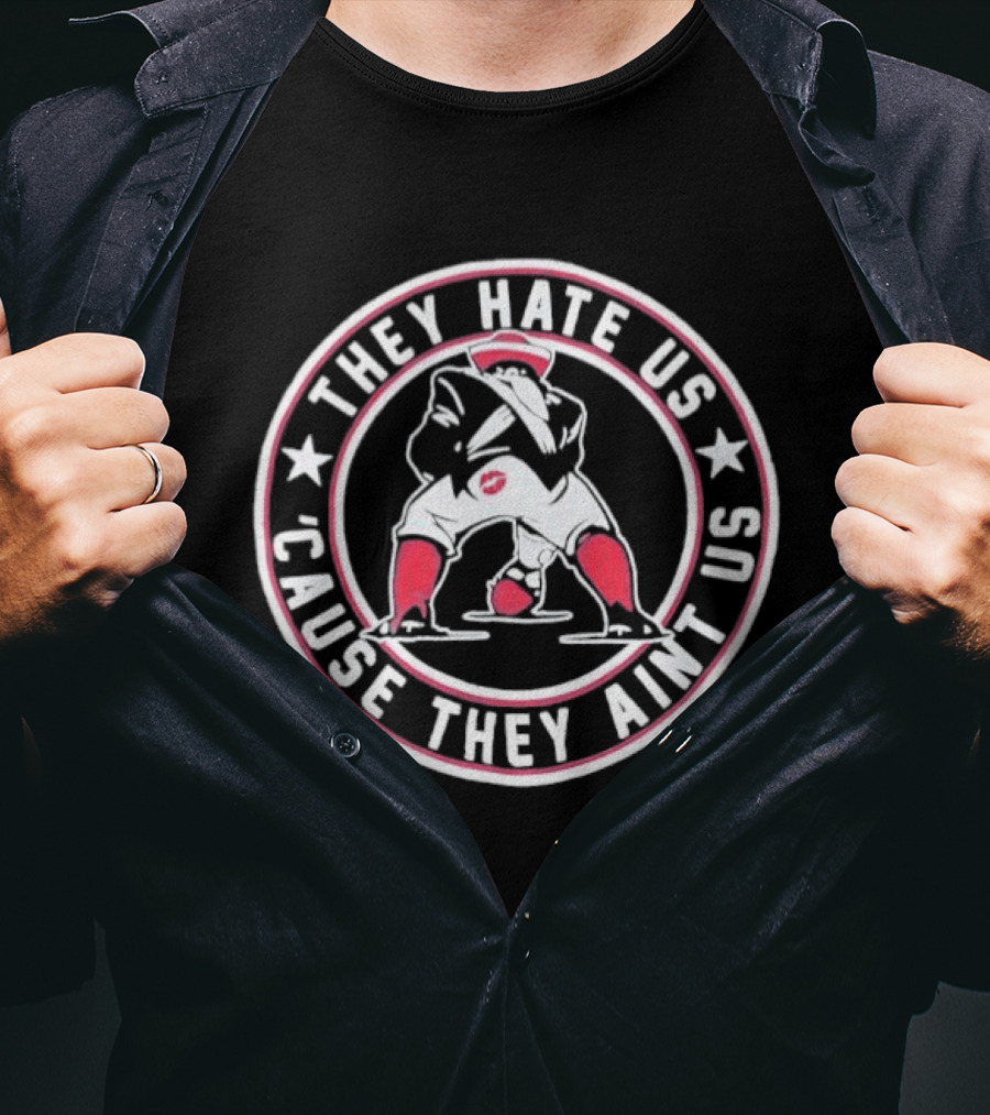 New England Patriots They Hate Us Cause They Ain't Us Football Fan T-Shirt