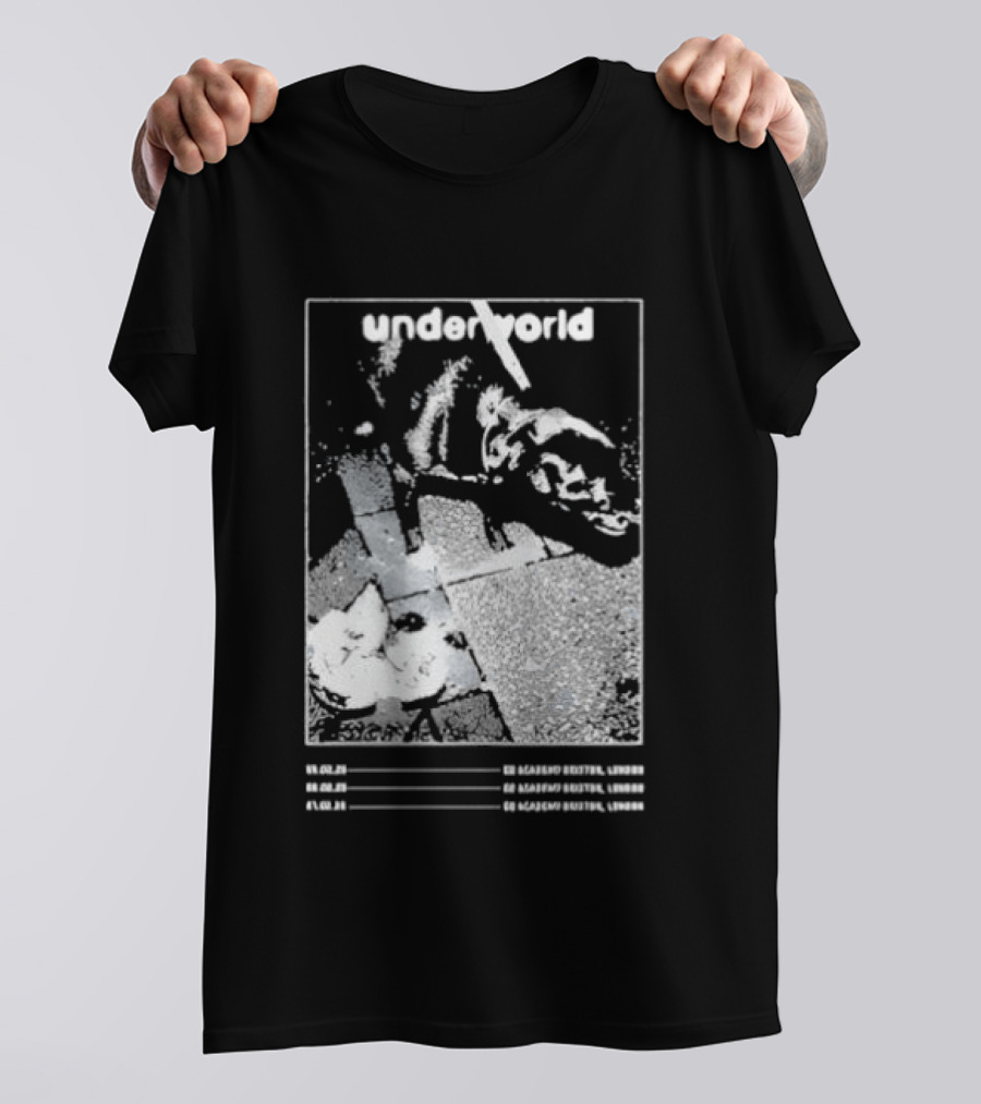 Underworld 2026 Tour Dates Event T-Shirt