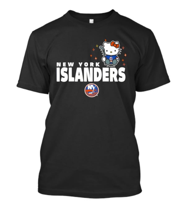 Hello Kitty New York Islanders NHL Hockey Crossover 2026 Winter Sports T-Shirt