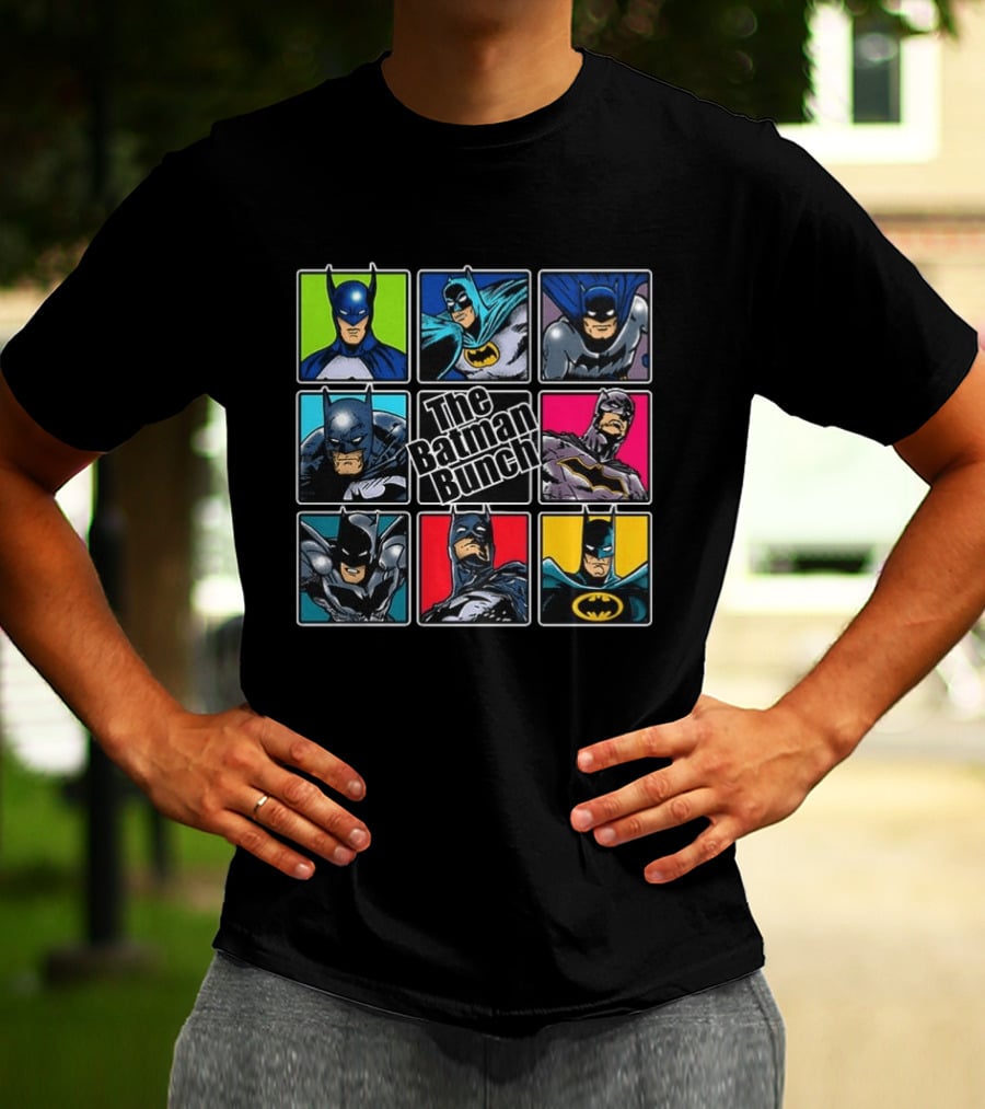 The Batman Bunch Dark Knight DC Comics Collection T-Shirt