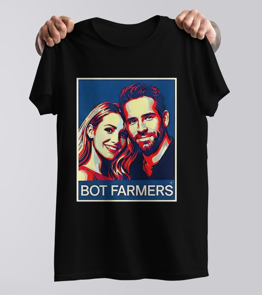 BOT FARMERS Hope Obama T-Shirt