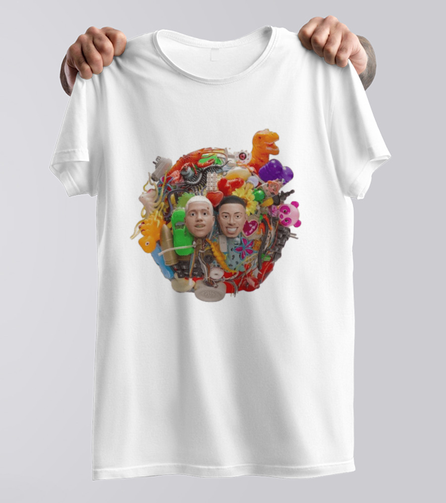 Camiseta Colapso Global TETO WIU Eclectic Toy Collage T-Shirt