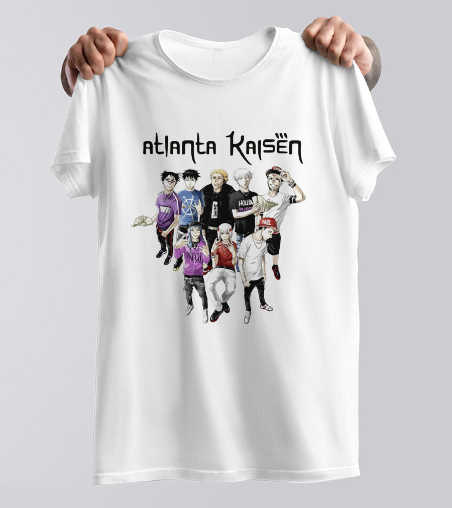 Atlanta Kaisën Jujutsu Kaisen Anime Characters Fan T-Shirt