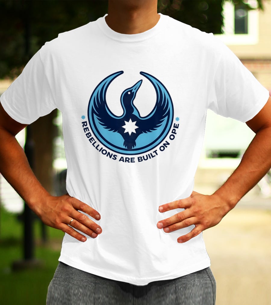 Rebellions Are Built On Ope Minnesota Rebel Alliance T-Shirt