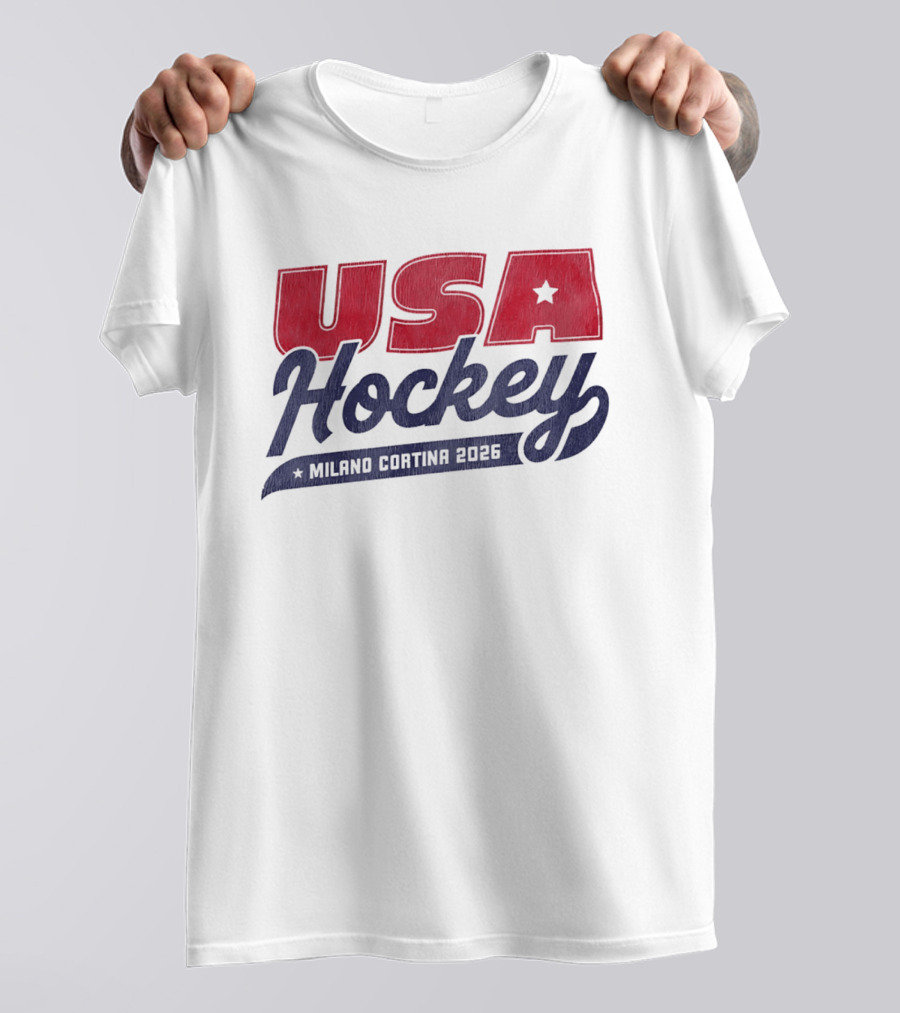 USA Hockey Milano Cortina 2026 T-Shirt