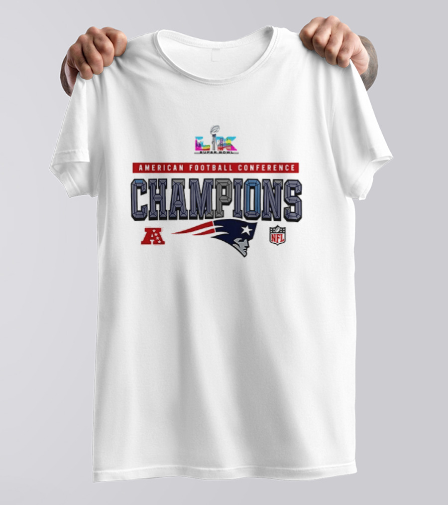 New England Patriots American Football Conference Champions T-Shirt