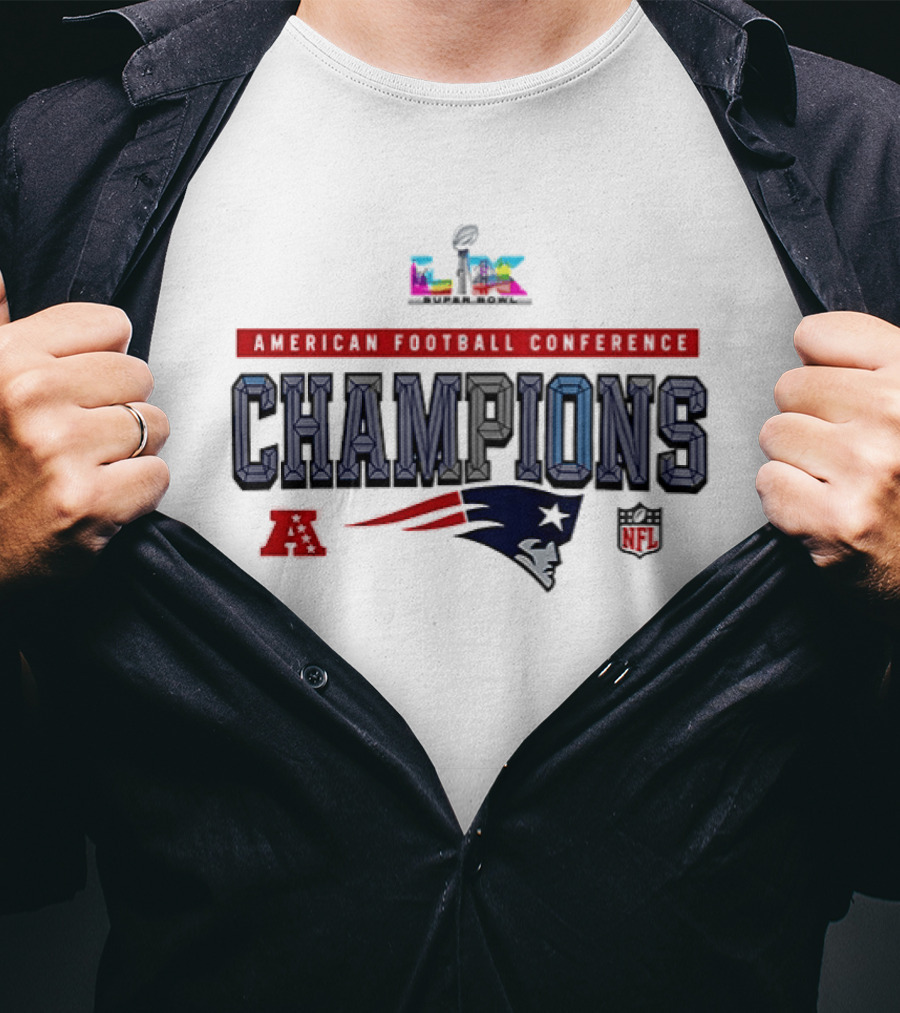 New England Patriots American Football Conference Champions T-Shirt