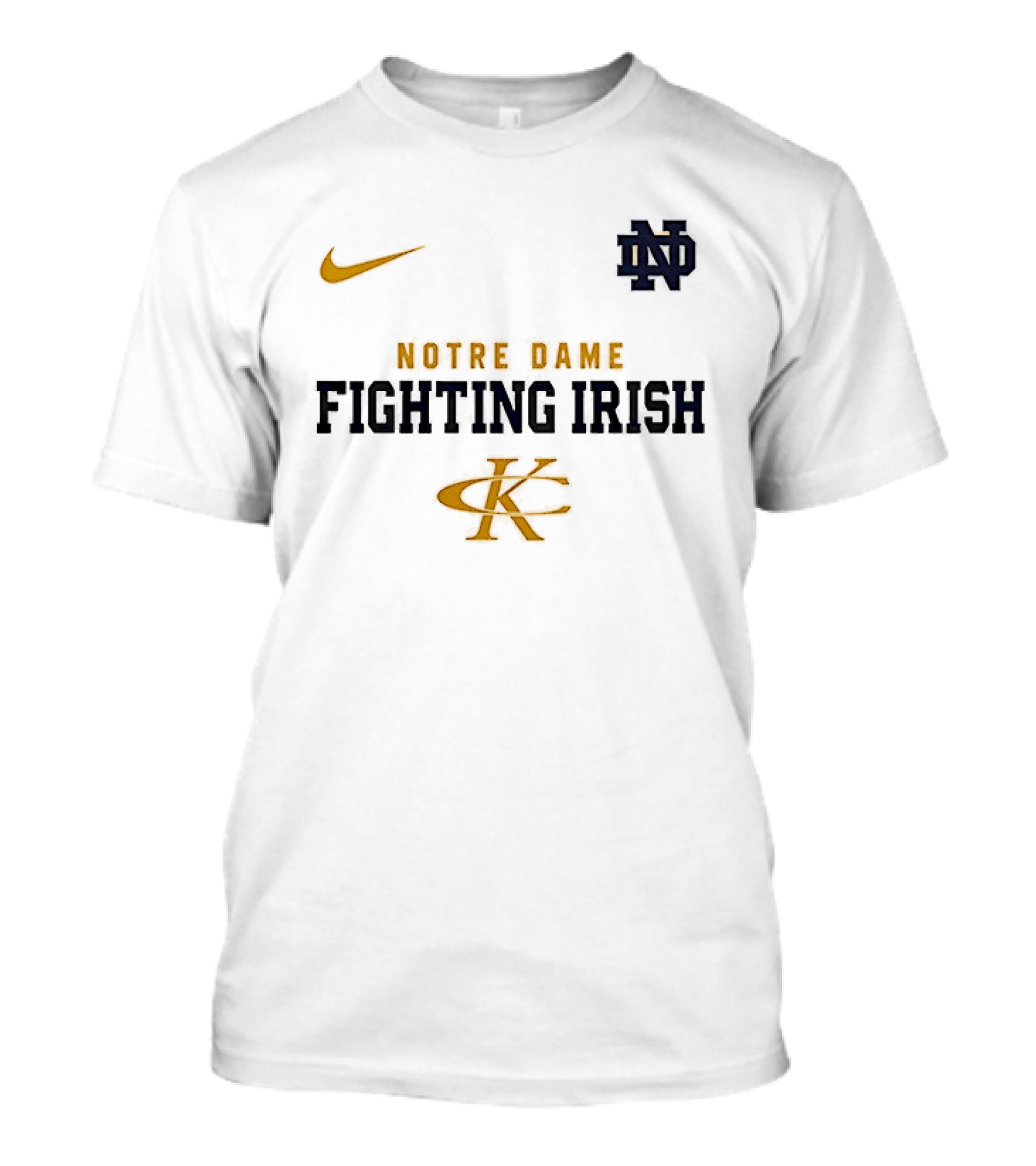Notre Dame Fighting Irish Nike Kenny Chesney No Shoes Nation 1887 ND T-Shirt