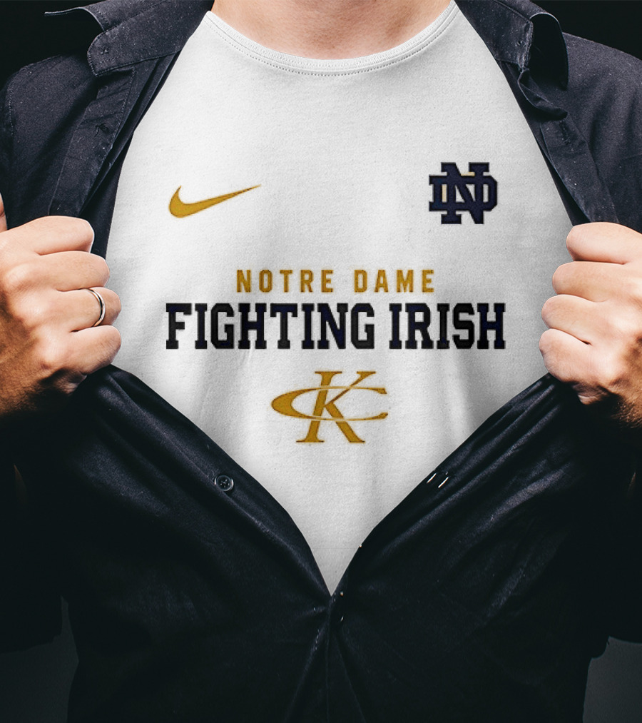 Notre Dame Fighting Irish Nike Kenny Chesney No Shoes Nation 1887 ND T-Shirt