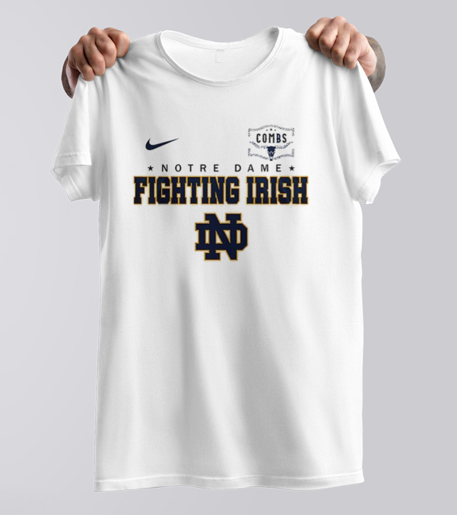 Nike Notre Dame Fighting Irish ND Luke Combs Collaboration T-Shirt