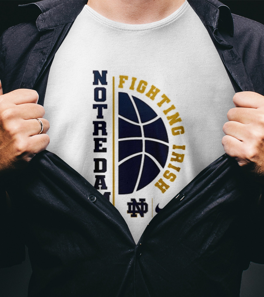 Notre Dame Fighting Irish Basketball Nike Collaboration Go Irish T-Shirt