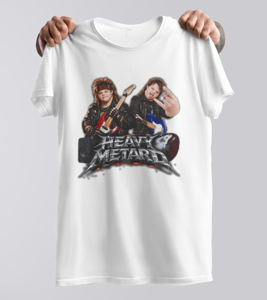 Heavy Metard Rock Gestures And Guitars T-Shirt