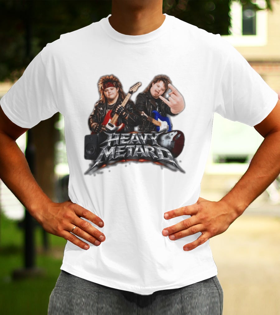 Heavy Metard Rock Gestures And Guitars T-Shirt