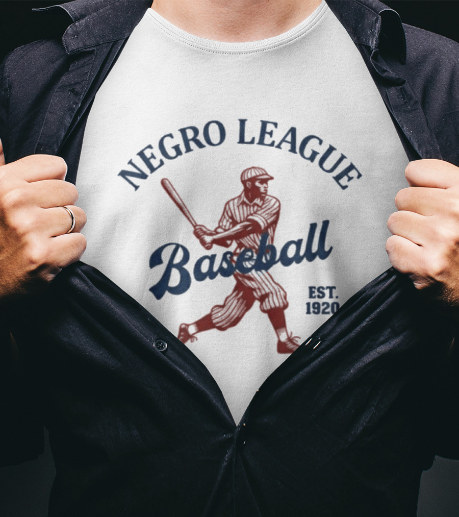 Kevonstage Negro League Baseball Est 1920 Retro Sports Heritage T-Shirt