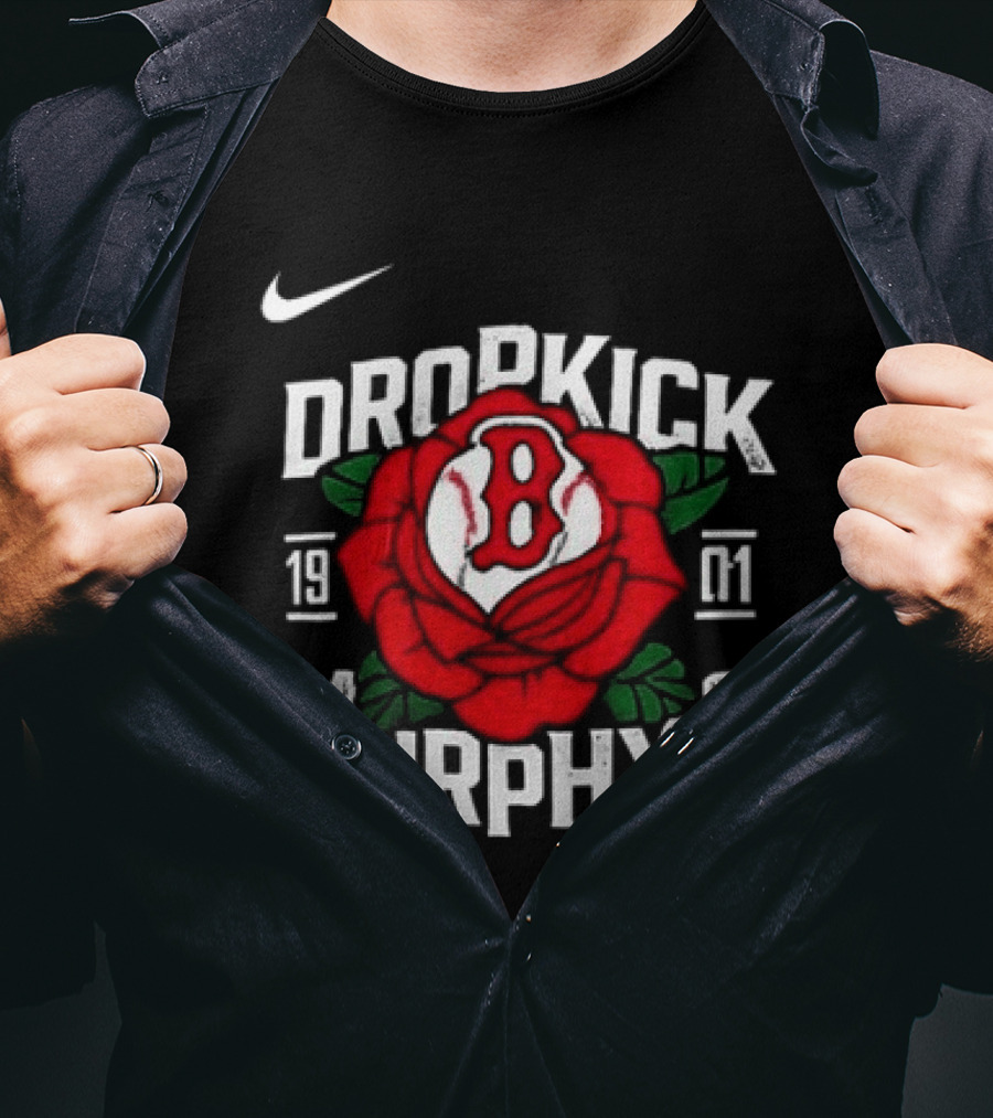 Nike Dropkick Murphys Boston Red Sox 1901 Rose T-Shirt