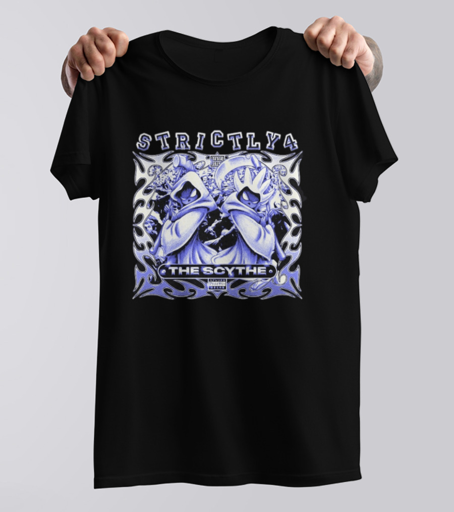 Strictly 4 The Scythe Denzel Curry Album Cover Ravens Banner T-Shirt
