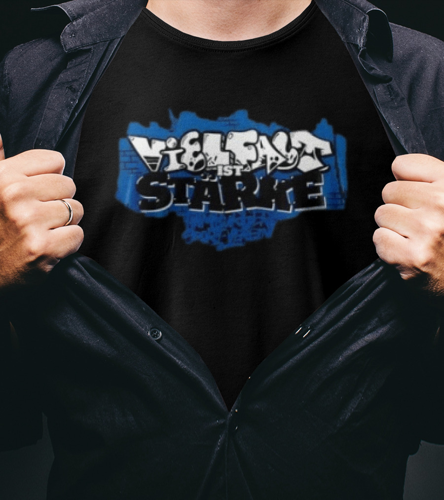 Vielfalt Ist Starke Hamburger SV Graffiti T-Shirt