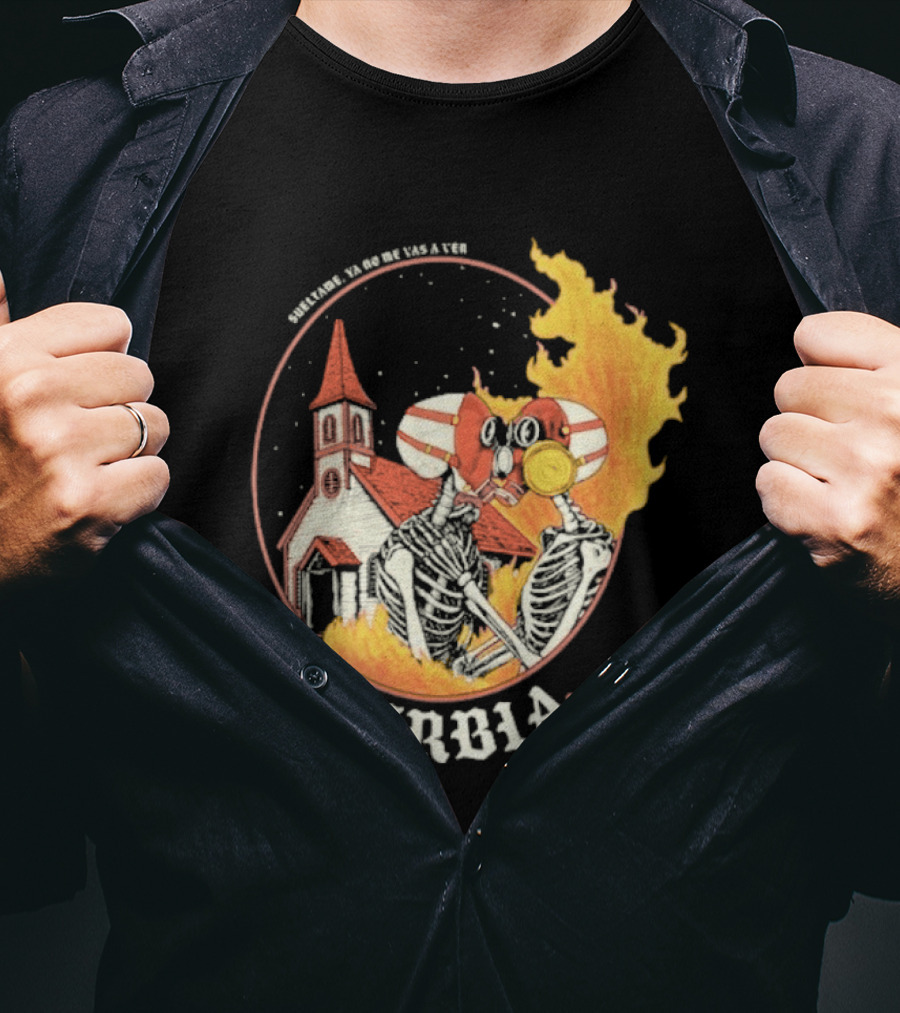 Amor De Verano Sueltame 2026 Serbia Church Fire T-Shirt