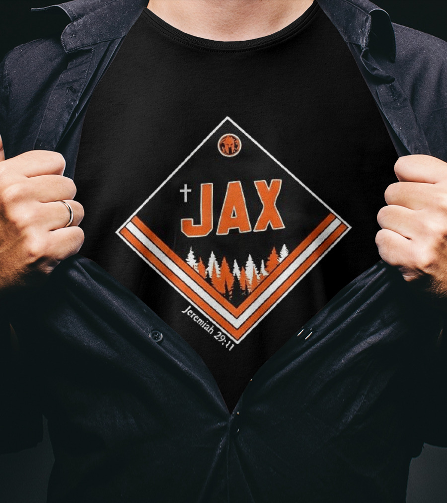 Jax Forrest Jeremiah 29 11 Christian Faith Scenic Tree T-Shirt