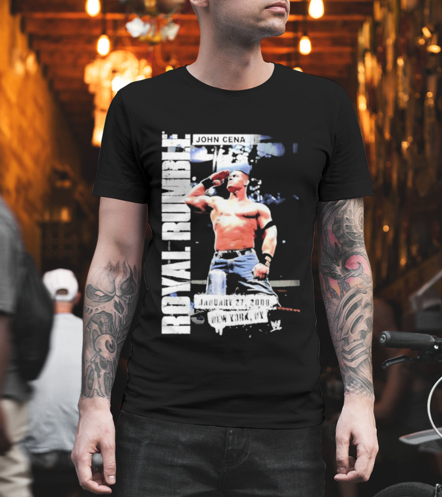 Royal Rumble 2008 John Cena T-Shirt