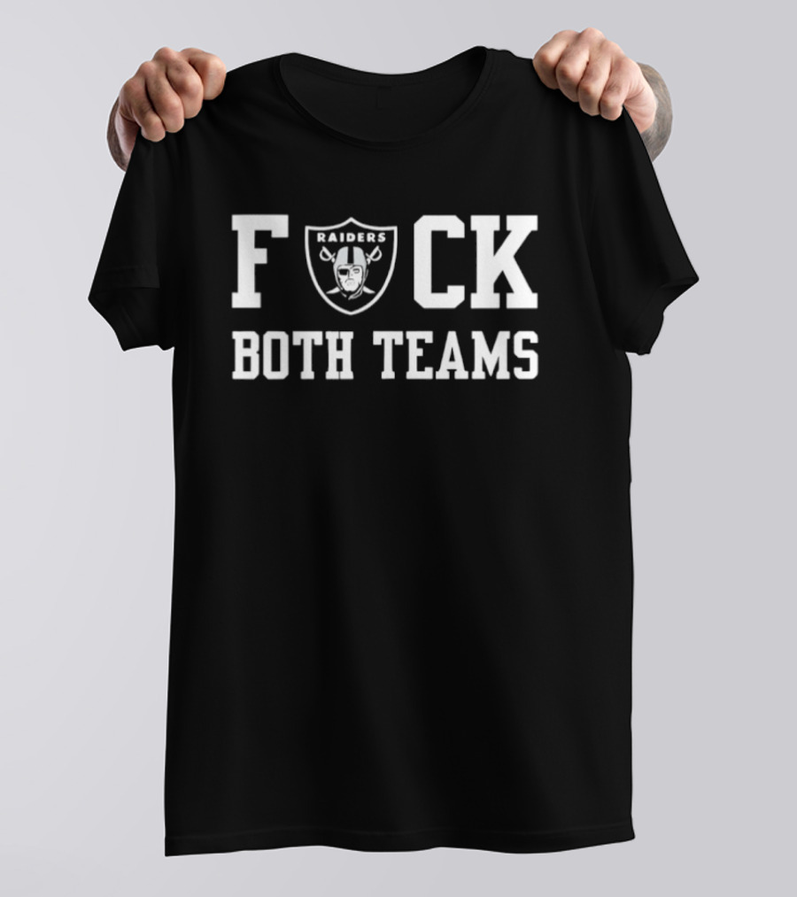 Las Vegas Raiders Football F Both Teams T-Shirt