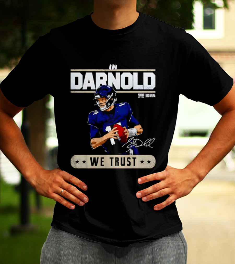 An Darnold Football We Trust T-Shirt