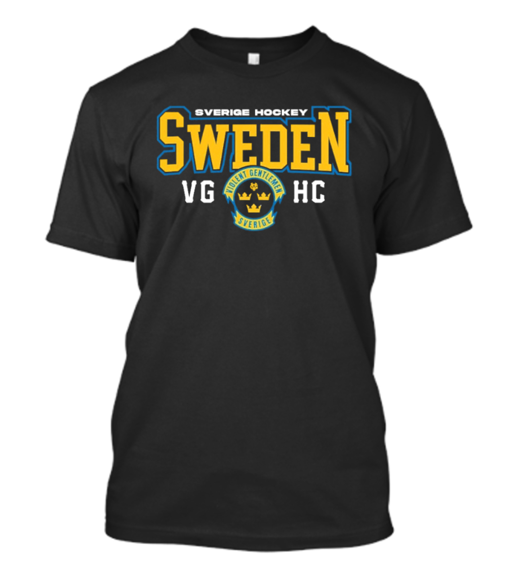 Sverige Hockey Sweden VG HC Violent Gentlemen 2026 T-Shirt