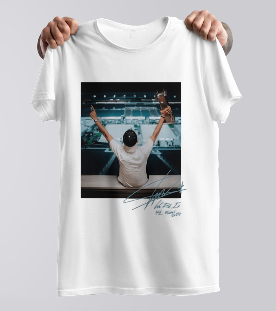 LN4 We Did It Miami P1 2024 Stadium Celebration T-Shirt