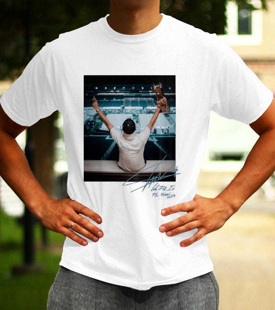 LN4 We Did It Miami P1 2024 Stadium Celebration T-Shirt