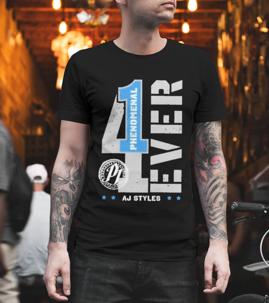 AJ Styles Phenomenal 1 Forever WWE T-Shirt