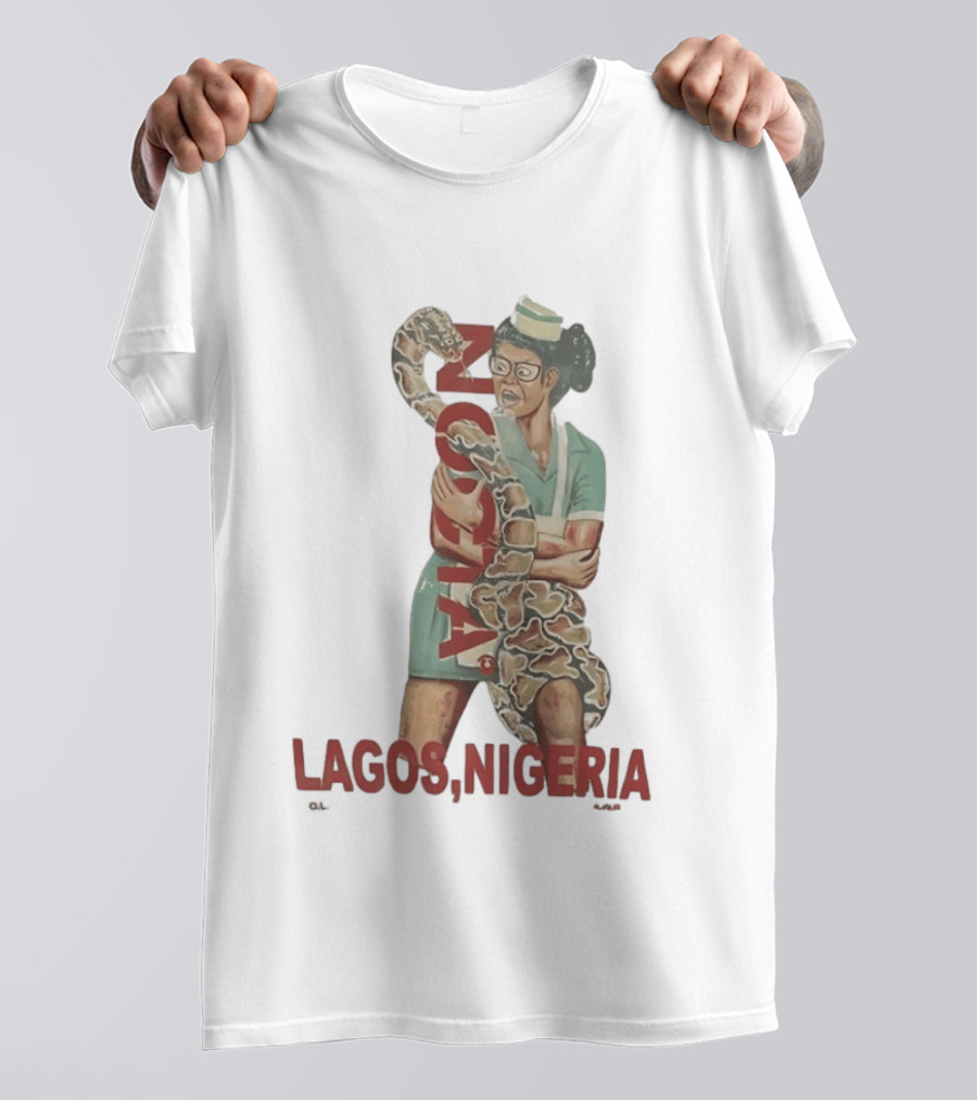 NOCTA Homecoming Lagos Nigeria Nurse Snake T-Shirt