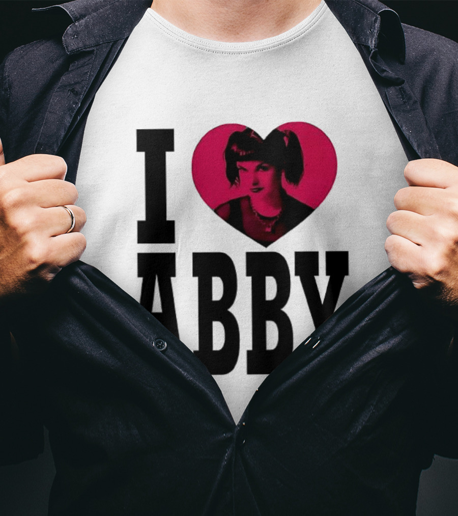 I Love Abby NCIS Pauley Perrette Fan Merchandise T-Shirt