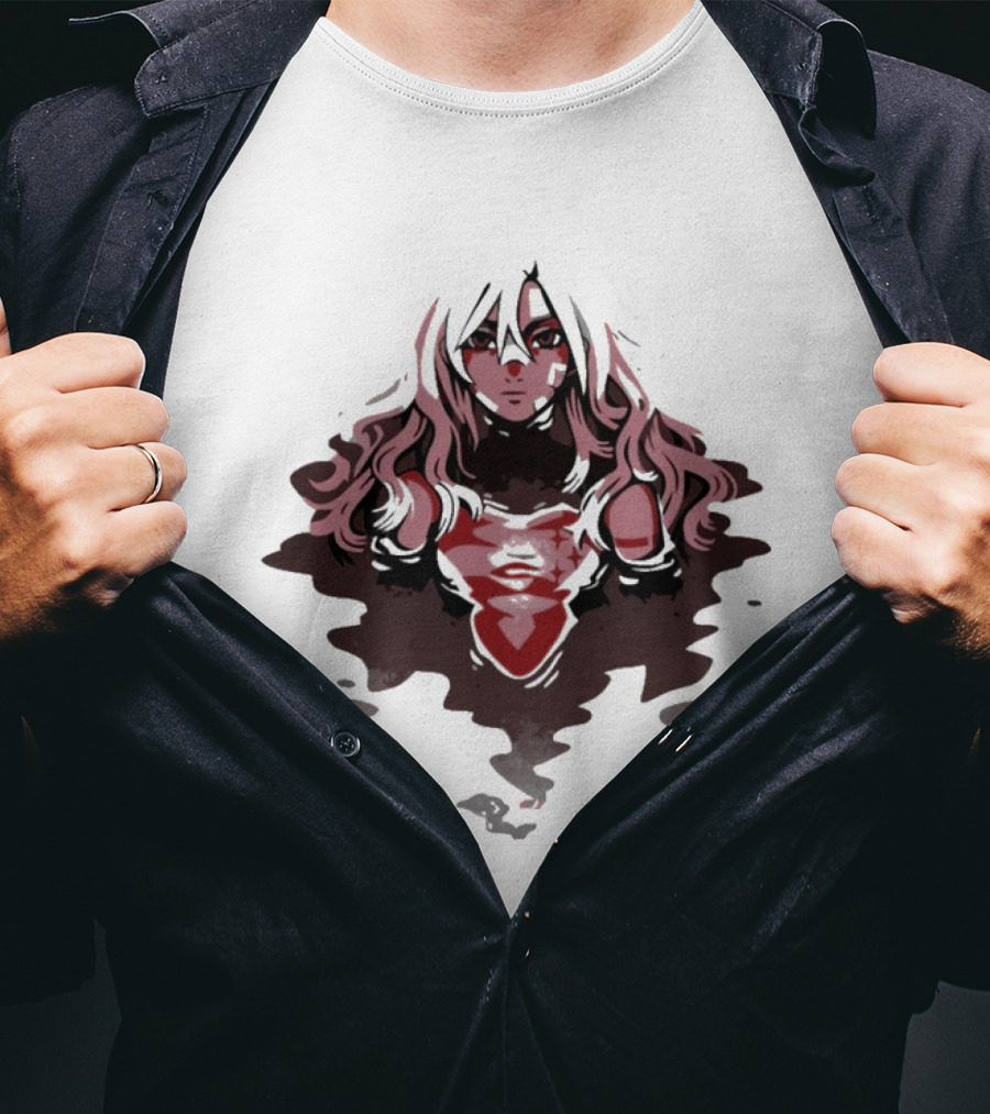 Signalis Remember Our Promise Anime Character With Heart Symbol And Pink Hair T-Shirt