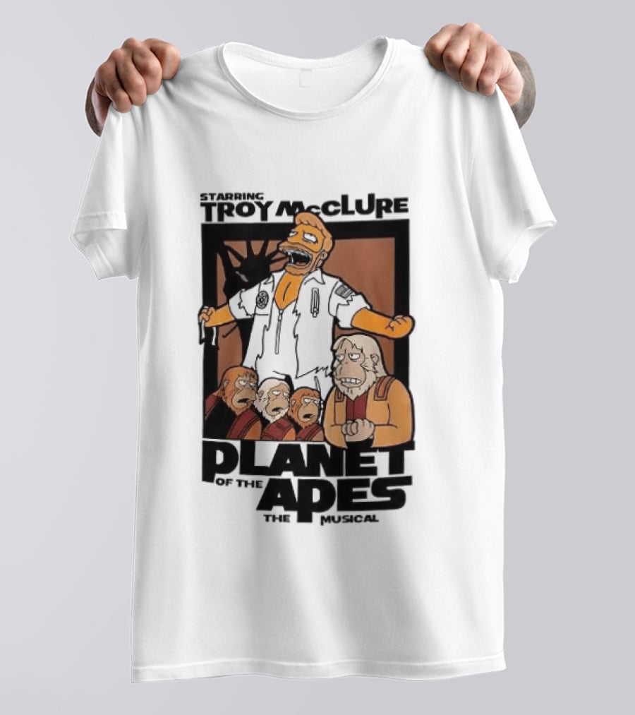 Starring Troy McClure Planet Of The Apes The Musical T-Shirt
