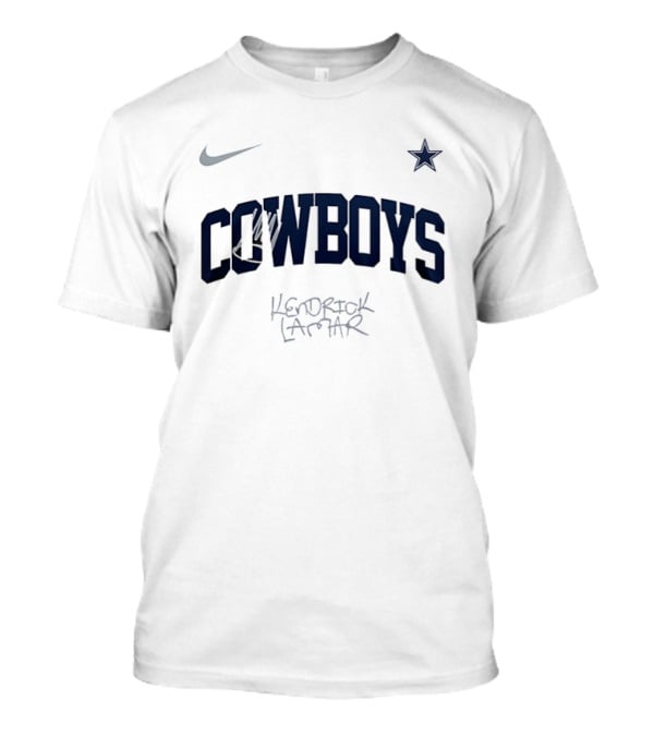 Nike Dallas Cowboys Kendrick Lamar Collaboration Cowboys Star T-Shirt