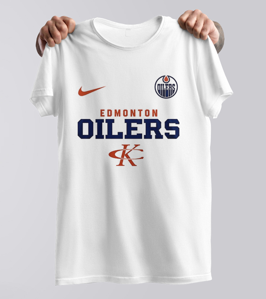 Edmonton Oilers Kenny Chesney No Shoes Nation Tour Nike Collaboration T-Shirt