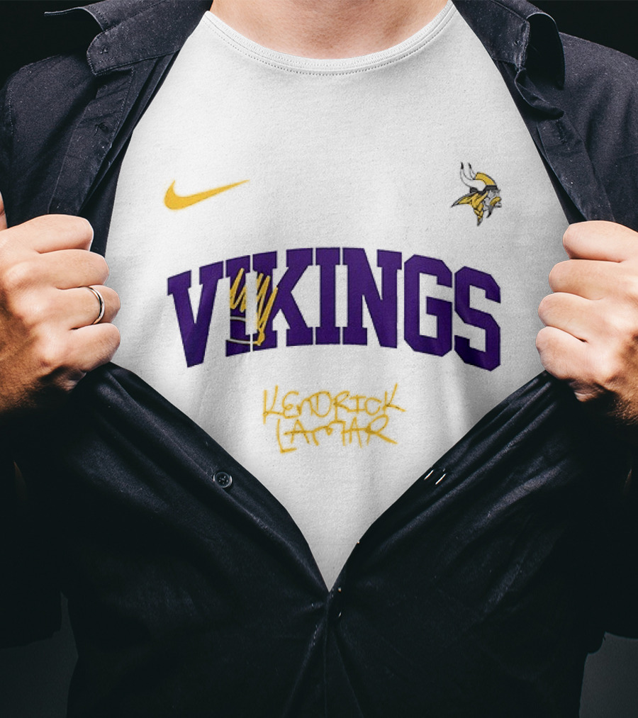 Nike Minnesota Vikings Kendrick Lamar King Kunta T-Shirt