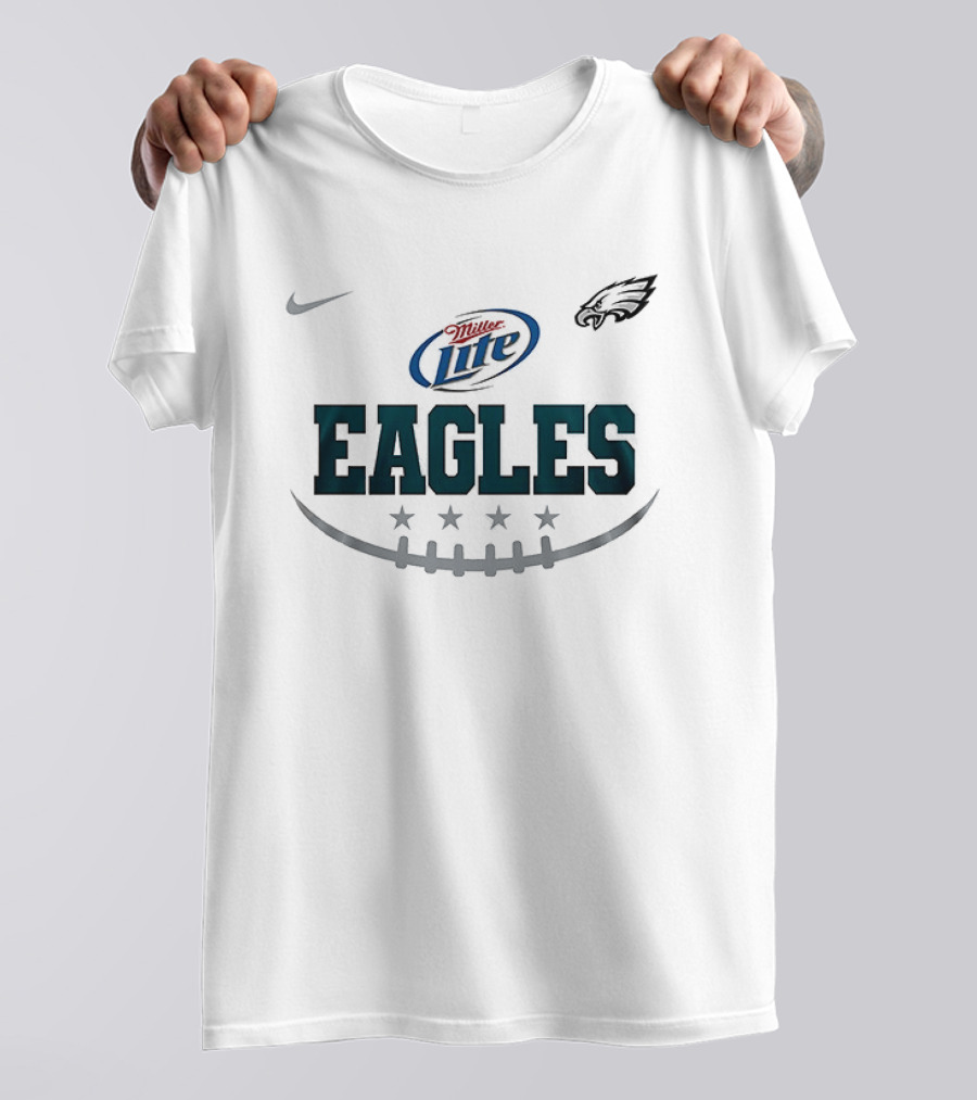 Philadelphia Eagles Miller Time Nike Football Team Collaboration T-Shirt