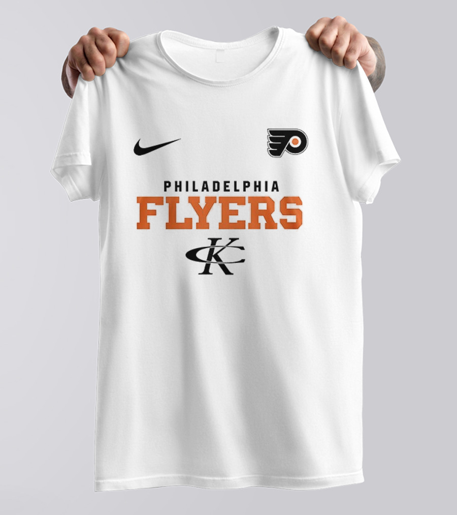 Philadelphia Flyers Kenny Chesney No Shoes Nation Tour Nike Collaboration T-Shirt