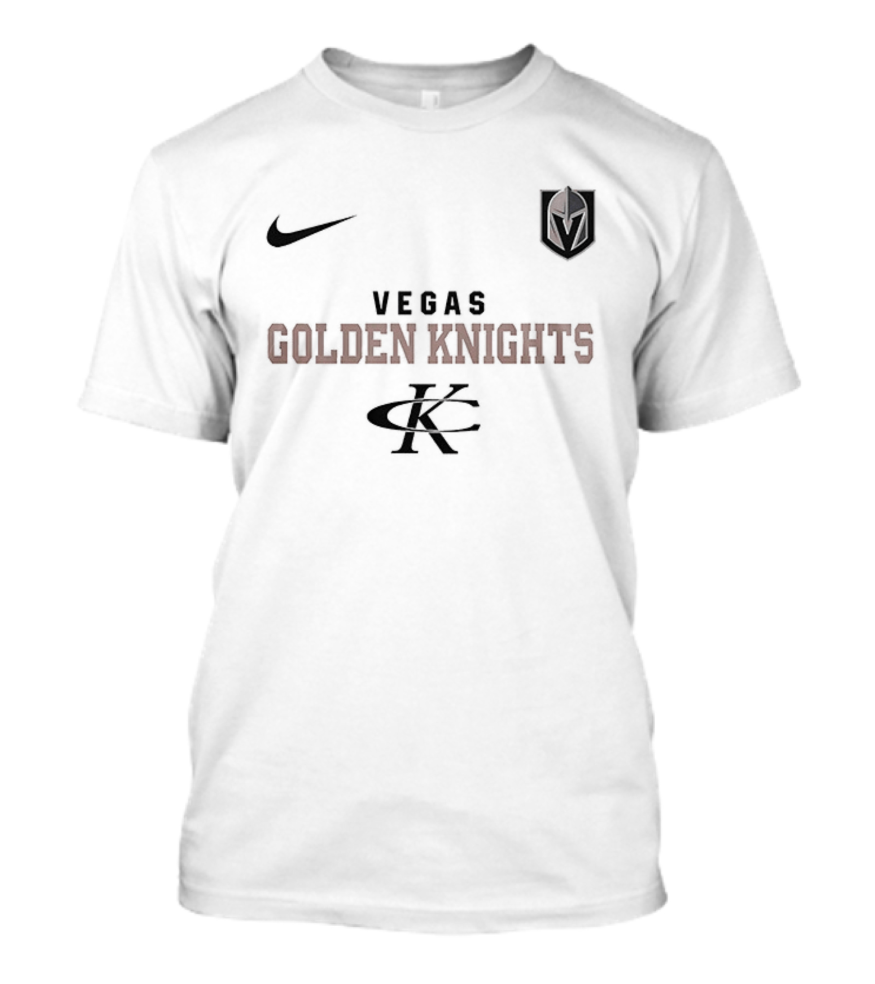 Nike Vegas Golden Knights Kenny Chesney KC No Shoes Nation T-Shirt