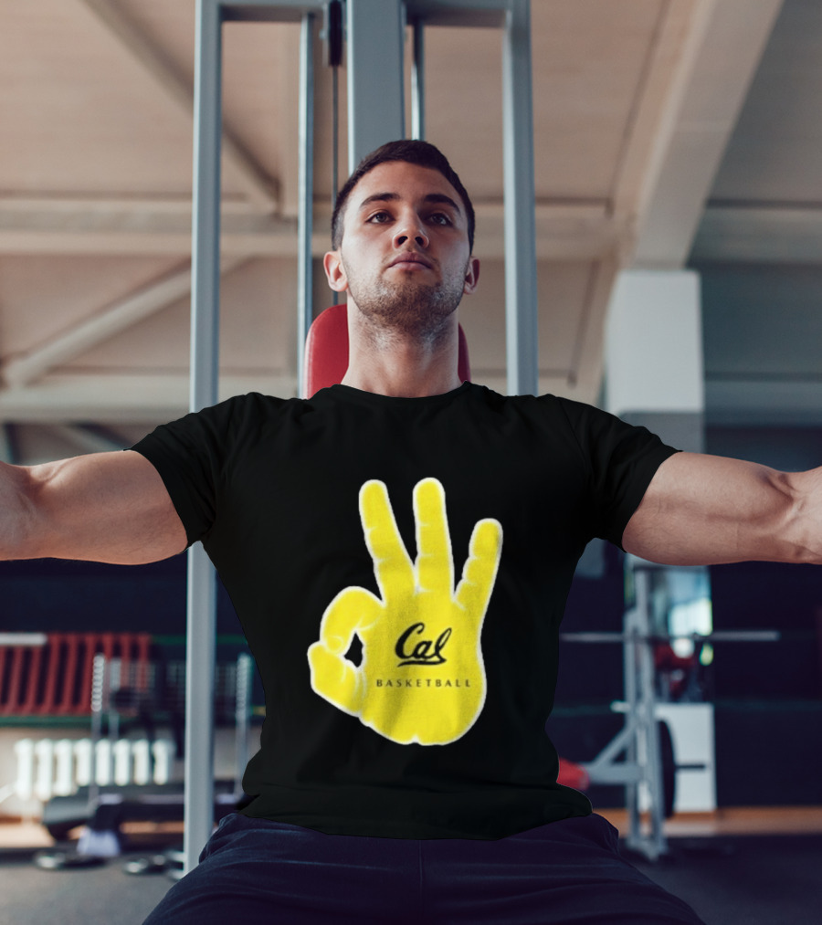 Cal Basketball Hand Sign California Golden Bears T-Shirt