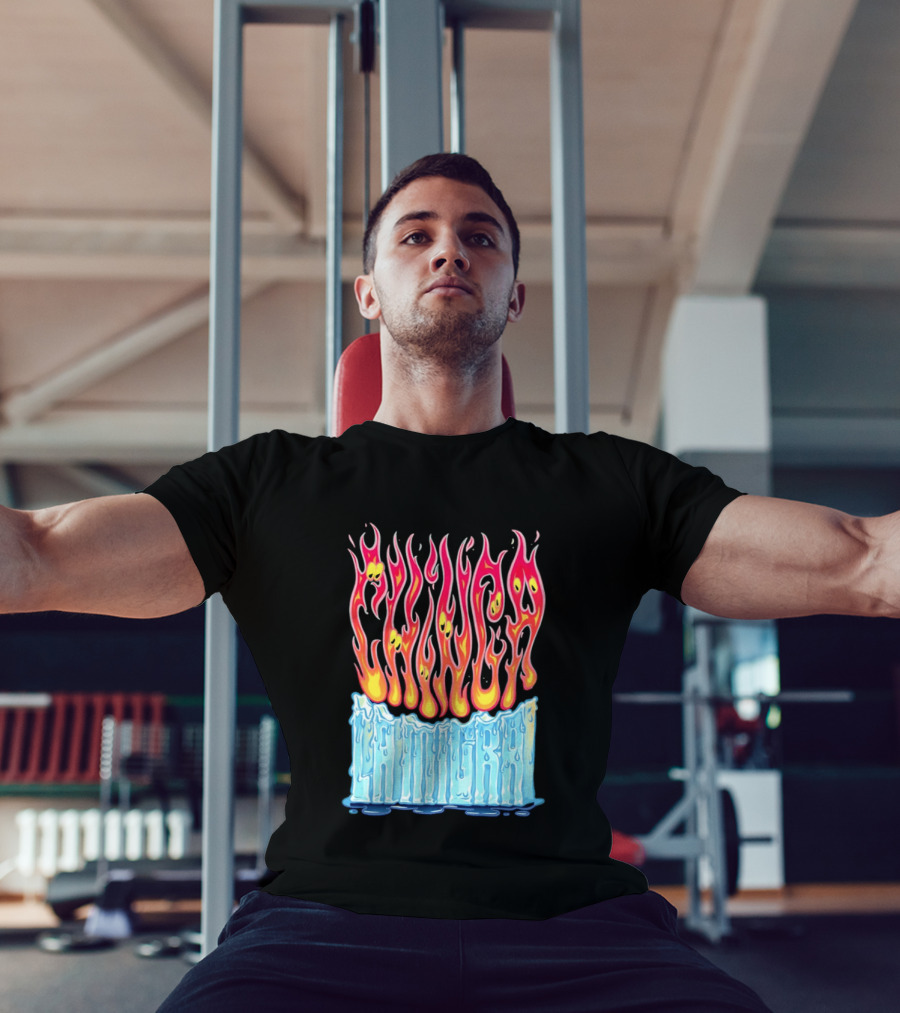 Chili Chimichanga Ice Fire Fusion Melting Pantera T-Shirt