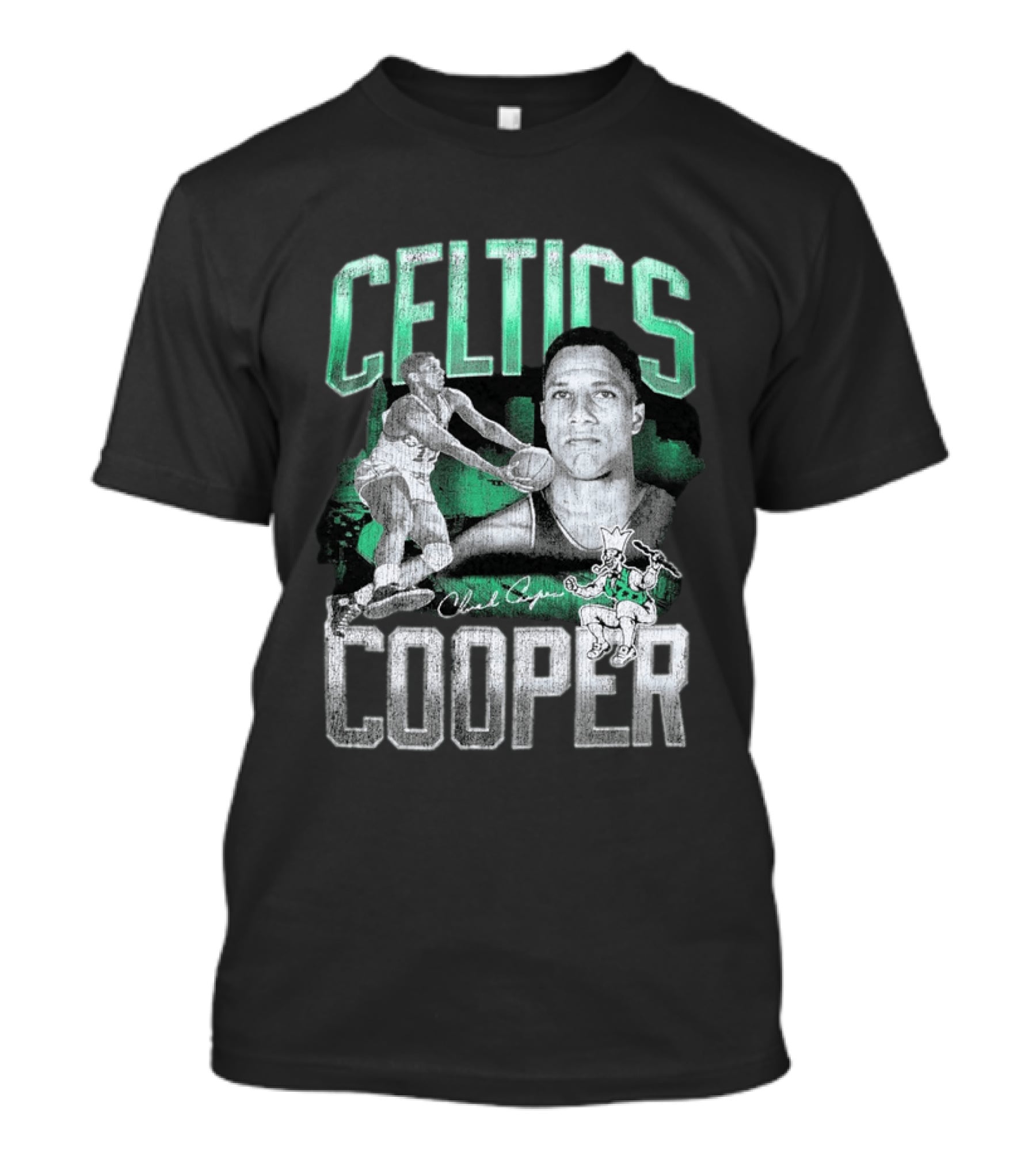 Boston Celtics Chuck Cooper 75th Anniversary Pioneers Player T-Shirt