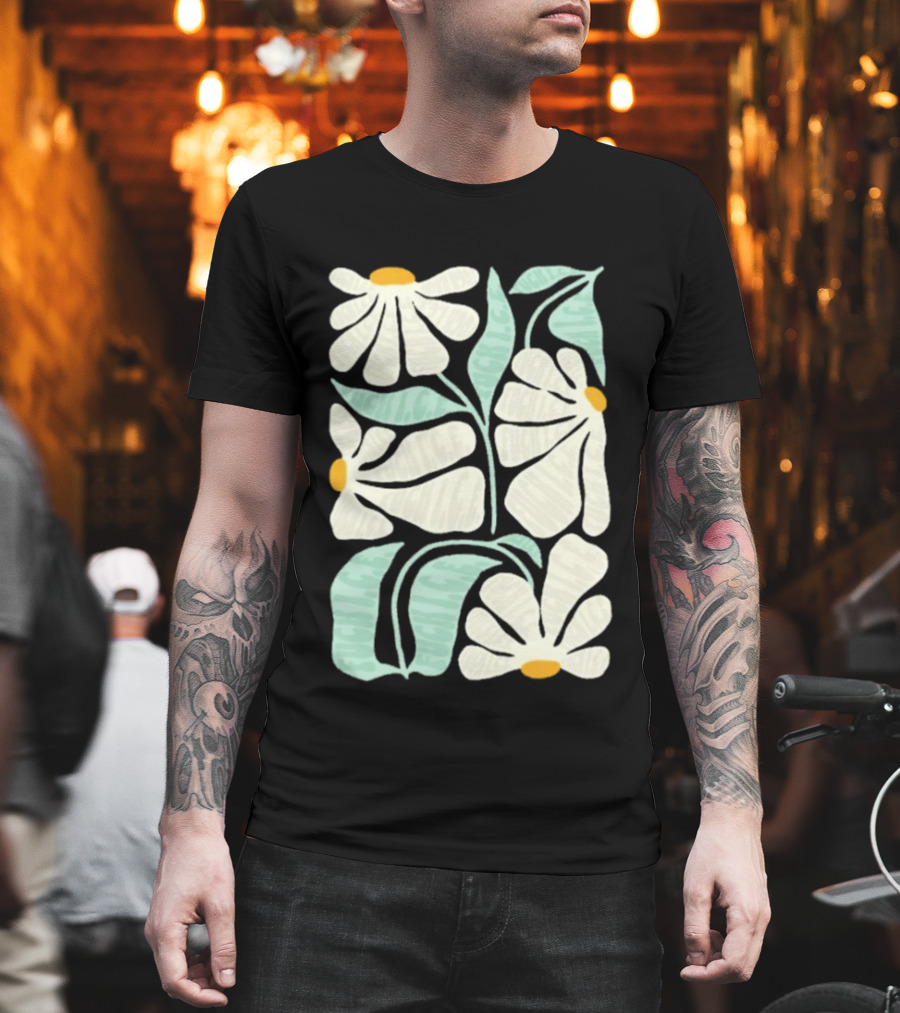 Subtle Ice Floral Fuck Blossoms T-Shirt
